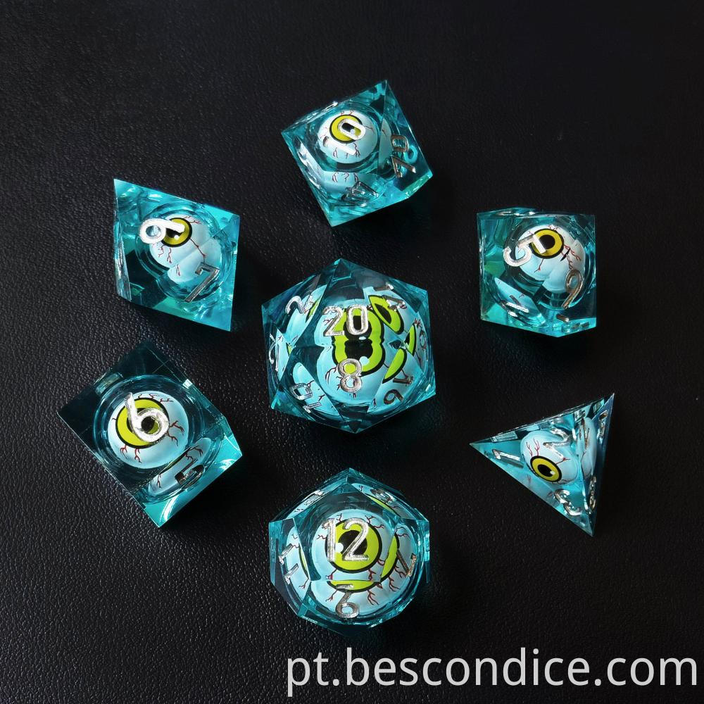 Beholder Eye Liquid Core Pathfinder Rpg Dice 5